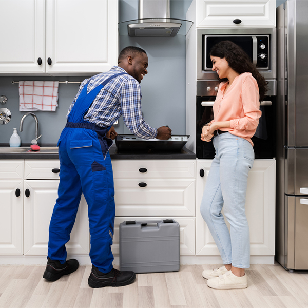 can you provide an estimate for cooktop repair before beginning any work in Trousdale County